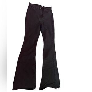 Fashion Nova - Deep In My Soul Flare Jeans - Black